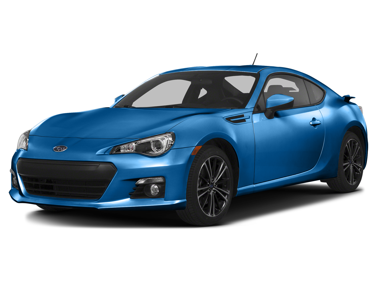 2015 Subaru BRZ Limited in Wr Blue Pearl — front three-quarter view