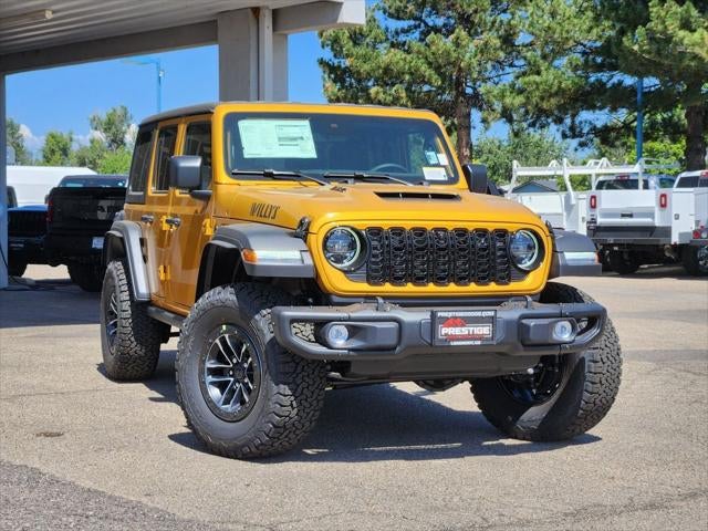 2026 Jeep Wrangler WRANGLER 4-DOOR MOAB 392 in Goldilocks Exterior Paint — front three-quarter view
