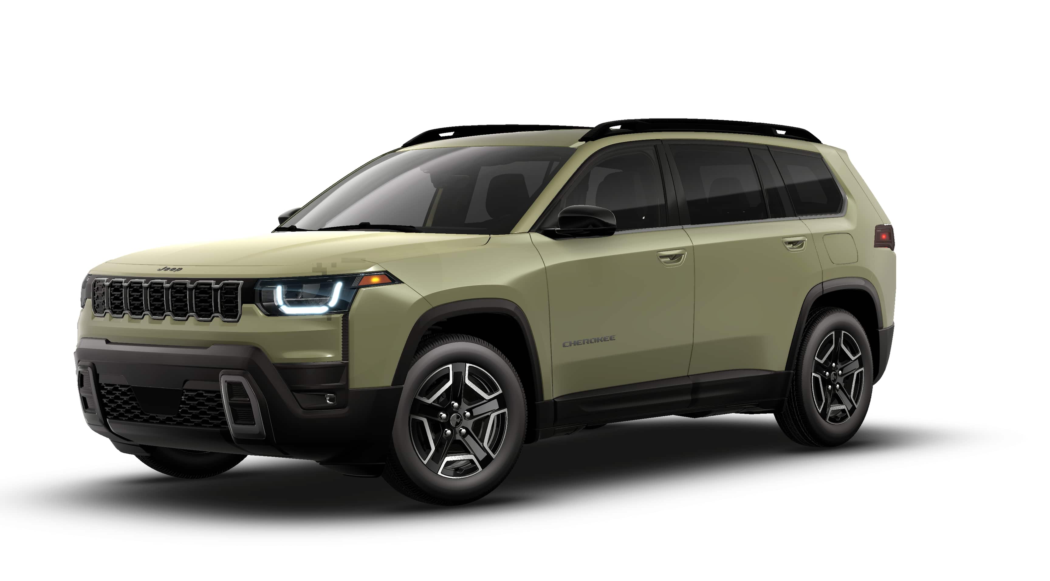 2026 Jeep Cherokee CHEROKEE LAREDO 4X4 in 41 Exterior Paint — front three-quarter view