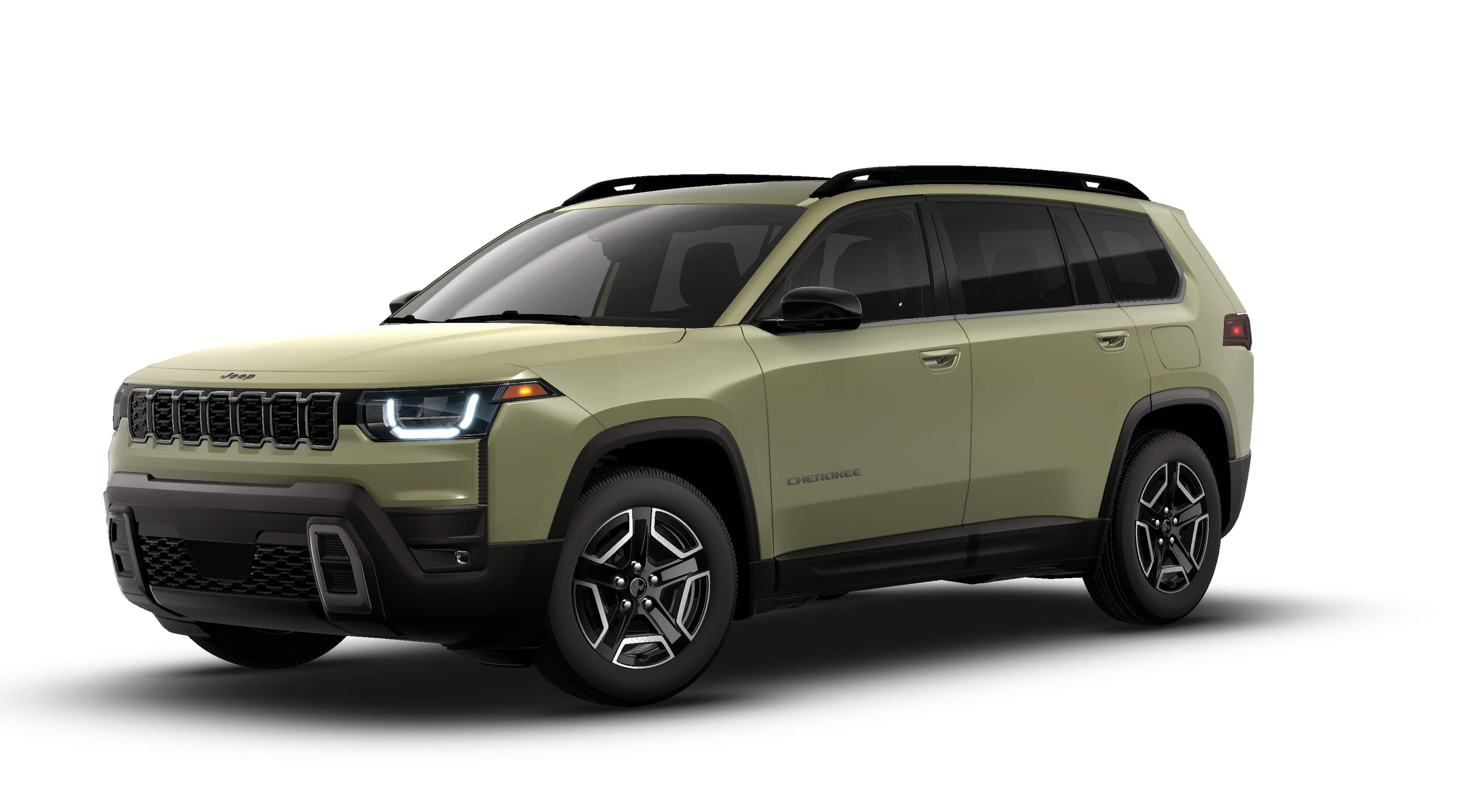 2026 Jeep Cherokee CHEROKEE LIMITED 4X4 in 41 Exterior Paint — front three-quarter view